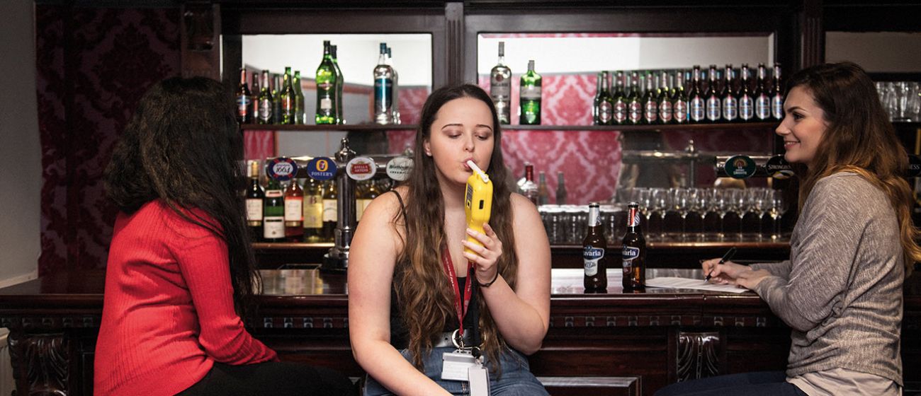 Psychology facilities - the 'Pub Lab'